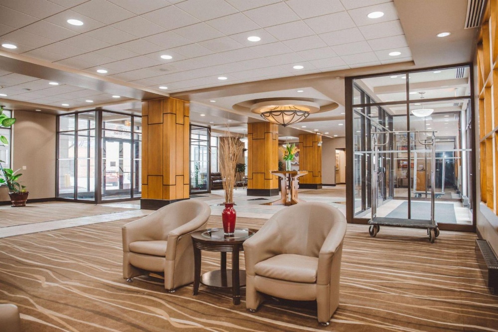 Queen Room with Two Queen Beds, Mobility Access and Roll-In Shower -  Non-Smoking